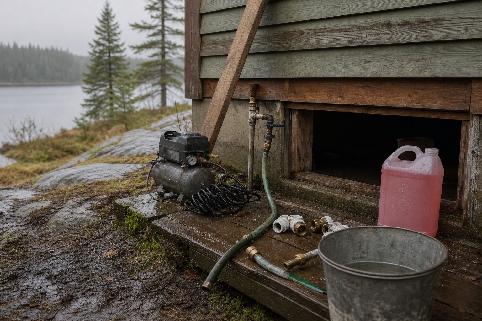 Getting the Water Out: The Part That Actually Floods Cottages